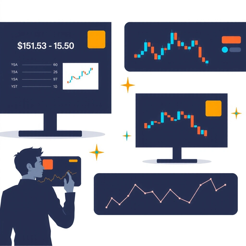 Plataforma de analítica de trading con gráficos y indicadores